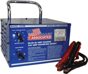 6/12/24 VOLT  AUTOMATIC CHARGER / ANALYZER        ASSOCIATED #6010B