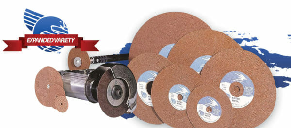 3"  x .035 x 1/4" Hole -  60 Grit  #1E11   (50 per box)