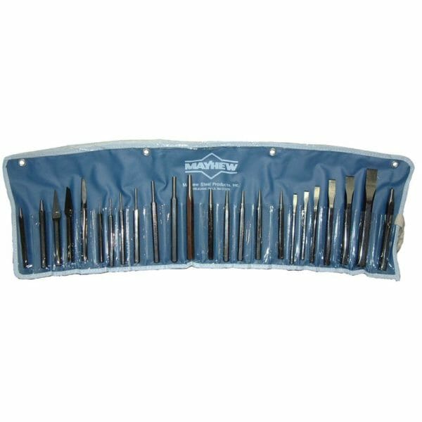 Master Punch and Chisel Set  24-Piece   (Mayhew #7024K)  WRIGHT  #9666