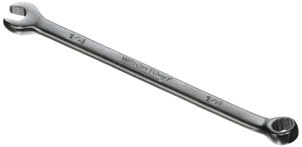 1-1/4" Combination Wrench, 12 Pt., Flat Stem    WRIGHT #1140