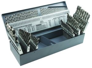 MORSE 18004  Jobber Length 115 Piece Set 1/16" thru 1/2" x 64ths, A thru Z, #1 thru 60 118º Made In U.S.A.