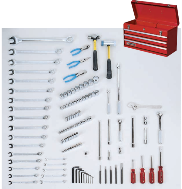 123 PIECE SERVICE METRIC SET INCLUDES  WT523 BOX      WRIGHT #194