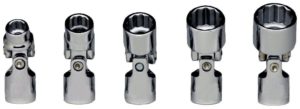 1/4" DRIVE 12 POINT STANDARD FLEX SOCKET SET 1/4" - 1/2" (5-PIECE)     WRIGHT #207