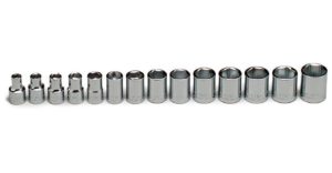 3/8" DR. WRIGHT #354 14 PC. METRIC SOCKET SET 6-19MM     WRIGHT #354