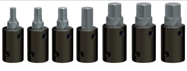 3/8" DRIVE 7 PIECE IMPACT HEX BIT SOCKET SET    WRIGHT  #362