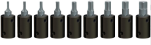 3/8" DRIVE 9 PIECE METRIC IMPACT HEX BIT SOCKET SET    WRIGHT  #363