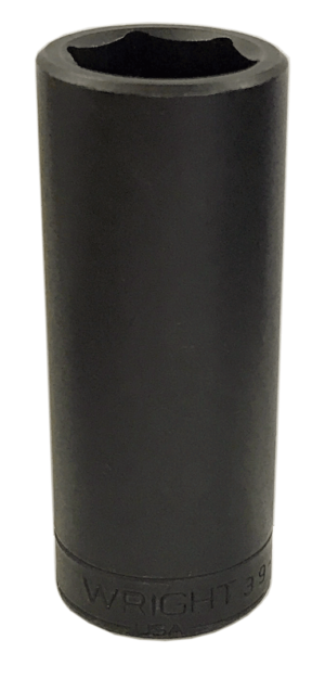 1/2" - 6 POINT DEEP IMPACT SOCKET 3/8" DRIVE WRIGHT #3916