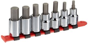 7-PIECE HEX BIT SOCKET SET   WRIGHT  #405