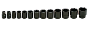 1/2" DRIVE 13 PIECE IMPACT SOCKET SET 7/16" - 1-1/4"     WRIGHT  #415