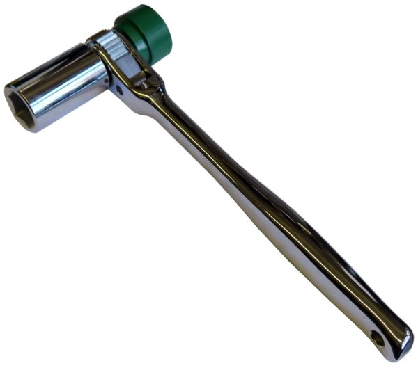1/2" Dr. Scaffold Ratchet w/Hammer Tip & 7/8" Socket 2-5/8" Long  WRIGHT #4482