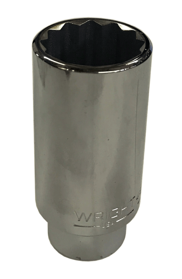 1 1/16" -12 POINT - DEEP SOCKET 1/2" DRIVE WRIGHT #4634