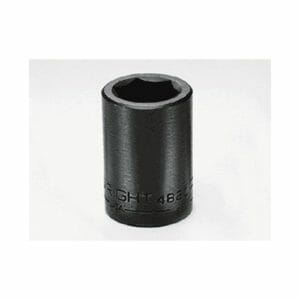 1 1/16" - 6 POINT IMPACT SOCKET 1/2" DRIVE WRIGHT #4834