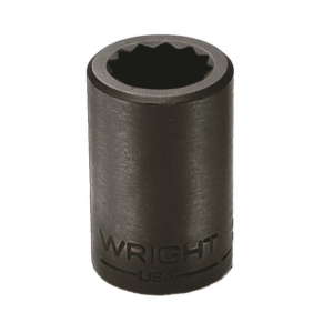 1 1/16" - 1/2" DRIVE 12 POINT IMPACT SOCKET WRIGHT #4884