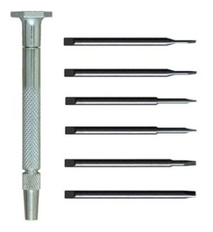 7 PC SLOTTED SCREWDRIVER SET   MOODY #58-0114