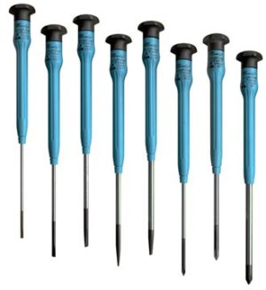 8 PC SLOTTED & PHILLIPS SCREWDRIVER SET   MOODY #58-0390