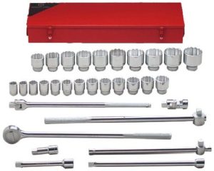12 POINT STANDARD SOCKET SET 31-PIECE     WRIGHT  #631