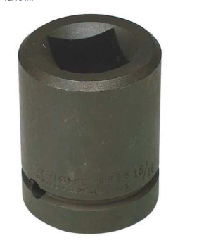 21MM SQUARE - BUDD WHEEL IMPACT SOCKET 3/4" DRIVE WRIGHT #68-91MM