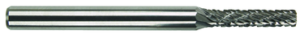 MORSE 83349 Series 597 - Carbide Burr; SA-42; 3/32 Diameter; 1/2 Length of Cut; 1/8 Shank; Double Cut; Made In U.S.A.;