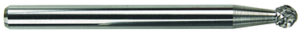 MORSE 83352 Series 597 - Carbide Burr; SD-42; 1/8 Diameter; 1/8 Length of Cut; 1/8 Shank; Double Cut; Made In U.S.A.;