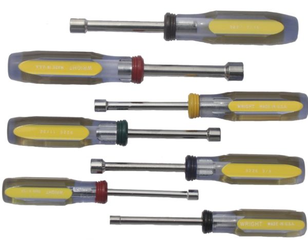 7 PC. NUT DRIVER SET 3/16"-1/2"   WRIGHT  #9212