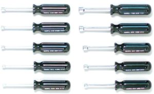 9 PC METRIC NUT DRIVER SET 4MM-11MM   WRIGHT  #9218