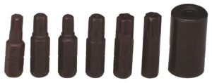 7 PC. TORX BIT SET    WRIGHT  #9296