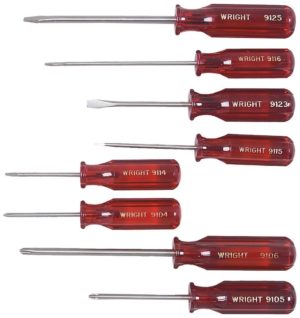 8 PC SCREWDRIVER SET    WRIGHT  #9463