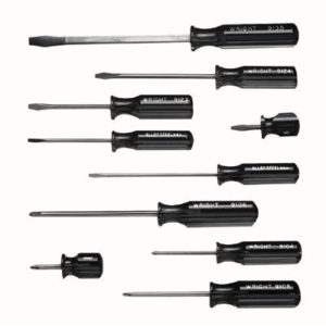 10-PC. SCREWDRIVER SET W/  POUCH     WRIGHT  #9476