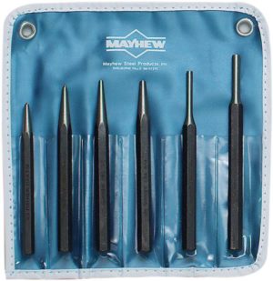 PUNCH SET 6-Piece      (Mayhew  #4106K)          WRIGHT  #9661