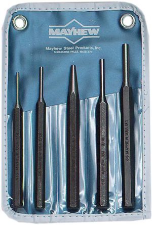 PUNCH SET 5-Piece     (Mayhew #4105K)    WRIGHT  #9665