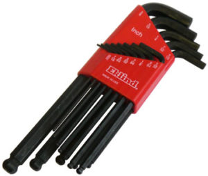 WILDE   ALLEN-SET-W       	 13 pc .050 to 3/8" Wilde Balldriver Set