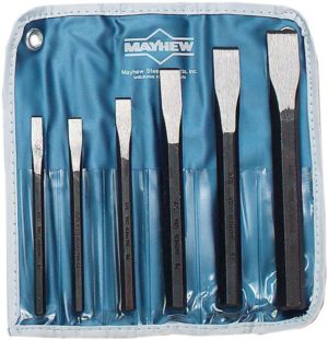 COLD CHISEL SET  6-Piece      (Mayhew #7001K)     WRIGHT  #9662