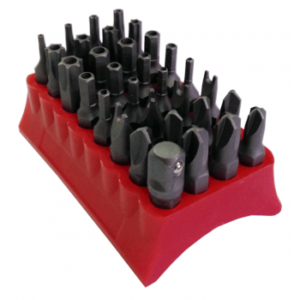 CRAFTSMAN  SECUR-BLOCK  32 PIECE SECURITY (TAMPER PROOF) SCREWDRIVER BIT BLOCK SET