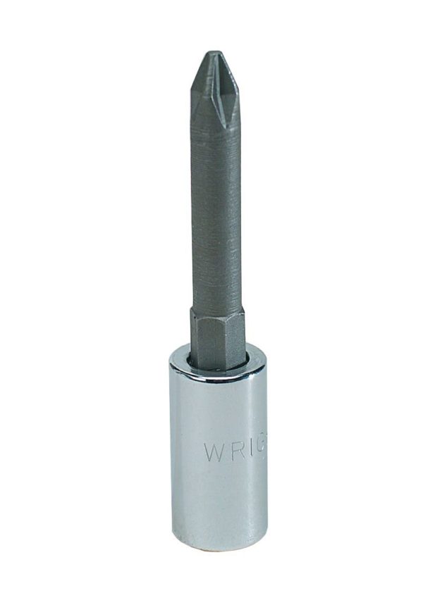 #2 - 1/4" DR. LONG PHILLIPS SCREWDRIVER BIT & SOCKET  WRIGHT #9203
