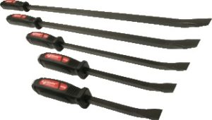 MAYHEW 61366 5 PC Dominator Curved Pry Bar Set