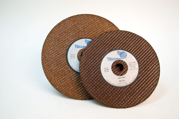 6" x 1/8" x 5/8" Hub  46 Grit for (Stainless Steel)  #3B43    (25 per box)