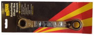 RATCHETING WRENCH OFFSET 5/16 X 11/32 12 POINT    KASTAR ROW1011DH