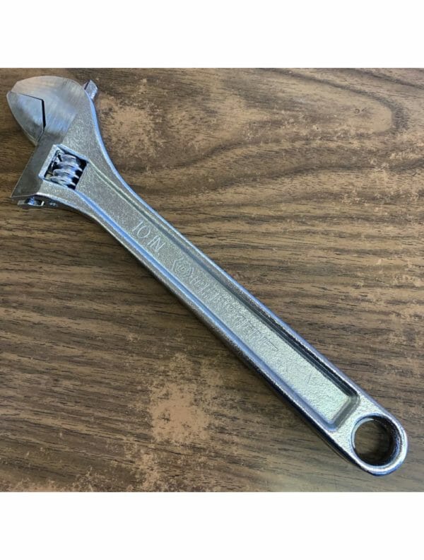 Crescent 10" Chrome Adjustable Wrench " MADE in USA " #CRE-AC110