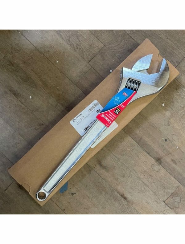 Crescent 15" Chrome Adjustable Wrench - MADE in USA - #CRE-AC115