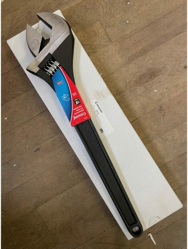 Crescent 18" Black Oxide Adjustable Wrench "MADE in USA #CRE-AT118