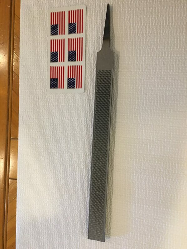 Nicholson 12" Wood Rasp - Half Round- Smooth "Made in USA" #NIC5110-9722 - Image 3