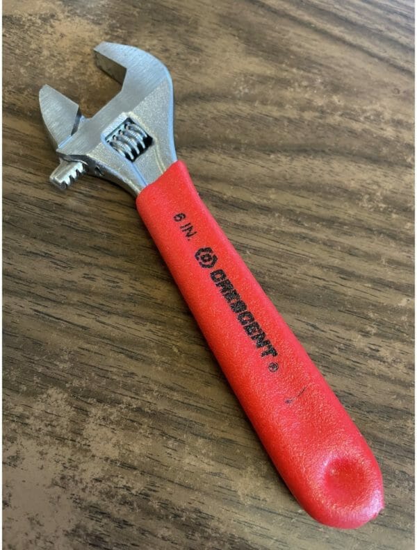 Crescent 6" Chrome Adjustable Wrench w/ Cushion Grip "MADE in USA" #CRE-AC16C