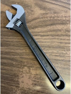Crescent 6"Black Oxide Adjustable Wrench "MADE in USA"  CRE-AT16B "Last of the USA Mades"