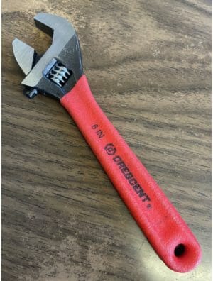 Crescent 6" Black Oxide Adjustable Wrench w/ Cushion Grip "MADE in USA" CRE-AT16C