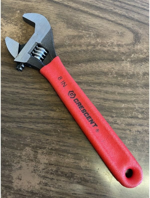 Crescent 8" Black Oxide Adjustable Wrench w/ Cushion Grip " MADE in USA #CRE-AT18C