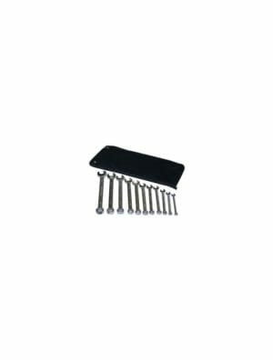 11 Piece Combination Wrench Set -  3/8 to 1" - 12 Pt. WRI #711