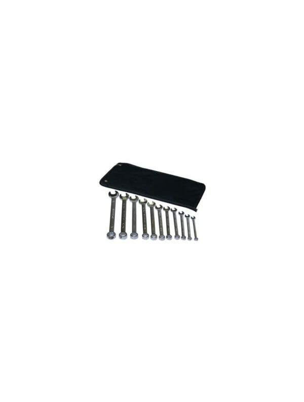 11 Piece Combination Wrench Set -  3/8 to 1" - 12 Pt. WRI #711