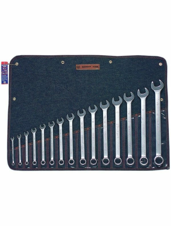 15 Piece 12 Point Combination Wrench Set 5/16" to1-1/4" WRI# 715