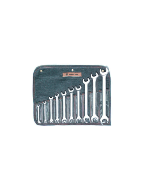 10 Piece Full Polish Open End Wrench Set 1/4" to 1 1/8" WRI #739