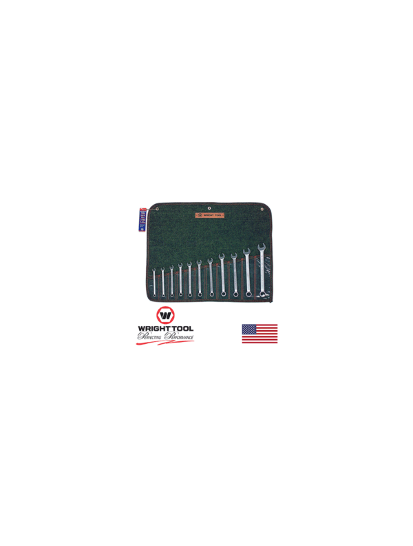 11 Piece Metric Combination Wrench Set 7 to19MM - 12 Point  WRI #750 - Image 2